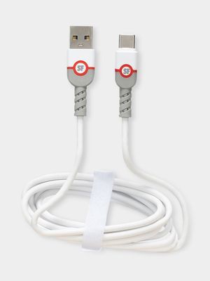 SUPA FLY 1.5m 65W USB Type A to USB Type C Cable