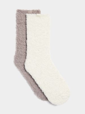 2 Pack Cosy Socks