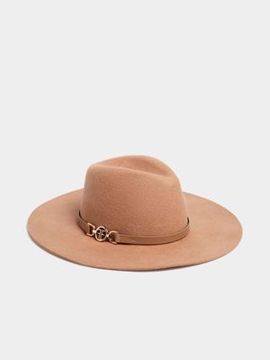 FF Metal Trim Fedora Hat