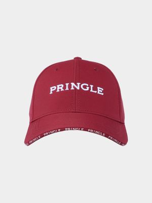 Men's Pringle Red Thomas Peak Cap