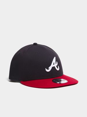 New Era Unisex 9Fifty Atlanta Braves MLB Essential Navy Cap