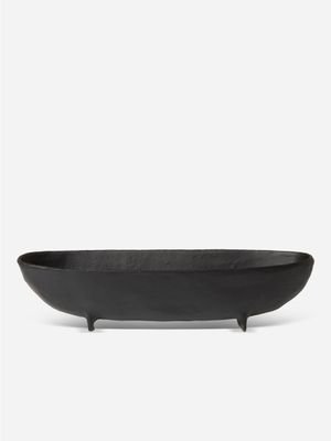 Long Footed Aluminium Bowl 39 X 11.5cm