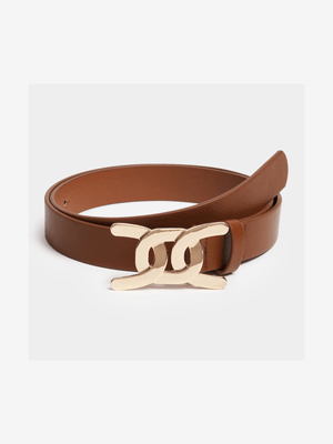 Twisted Buckle Belt