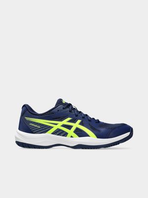 Mens Asics Gel-Upcourt 6 Blue/Yellow Court Shoes