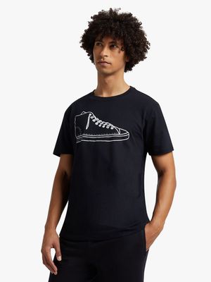 Sneaker Factory Men's Sneaker Line Black Tee