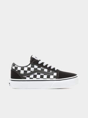 Kids Vans Ward Check Black/White Sneaker