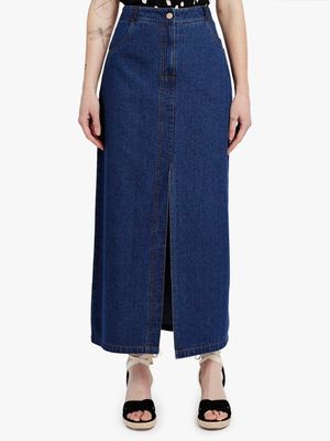 Women's Me&B Denim Maxi Skirt