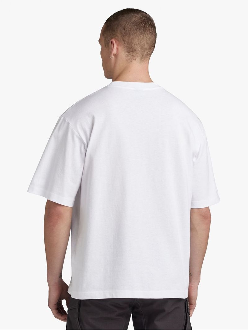 G-Star Men's Oversized Boxy Base 2.0 White T-Shirt - Bash.com G-Star Men's Oversized Boxy Base 2.0 White T-Shirt - Bash.com