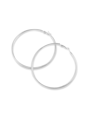 Large Doubled Hoop Earrings