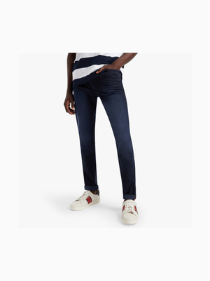 Fabiani Men's Denim Di Lusso Indigo Skinny Denim