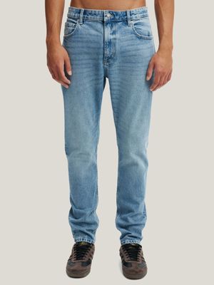 Men's Cotton On Blue Relaxed Tapered Jeans