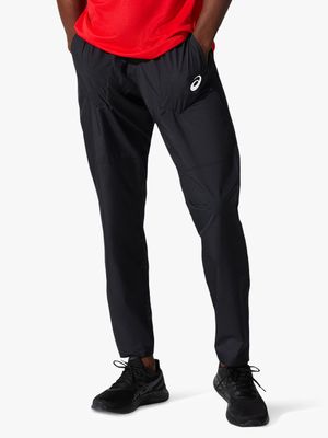 Mens Asics Core Woven Black Pants