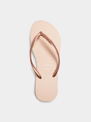 Women's Havaianas Slim Ballet Rose Flipflops