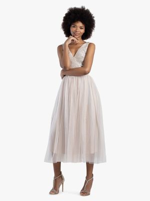 Sissy Boy Tulle Maxi Dress