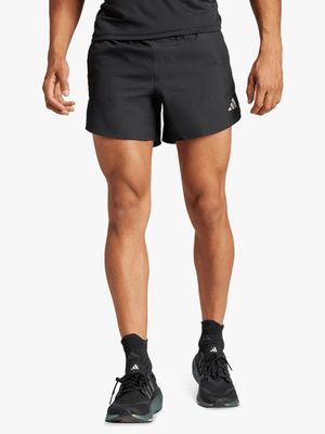 Mens adidas Run It Black Shorts