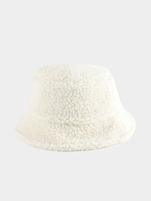 Women's Cream Bucket Hat