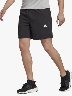 Mens adidas Training Essentials Black Woven Shorts