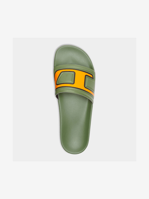 Men's Diesel Green Sa-Mayemi D Slides