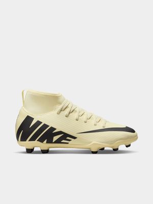 Junior Nike Superfly 9 Club FG Yellow/Black Boots