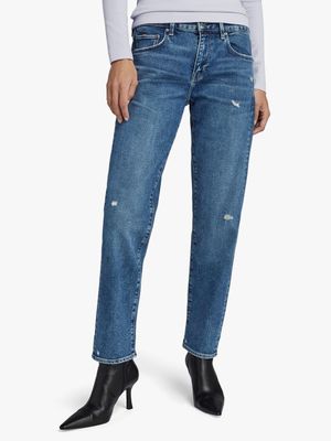 G-Star Women's Kate Boyfriend Blue Jeans