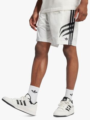 adidas Originals Men's Q3 Atlanta White Shorts