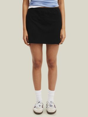 Women's Cotton On Black Bella Mini Skirt