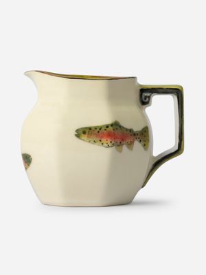 Rialheim Hand Painted Rainbow Trout Jug