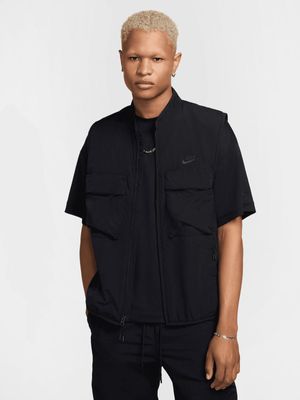 Nike Men's Tech Woven Black Gilet