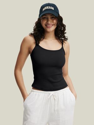 Women's Cotton On Black Byron Scoop Cami Top