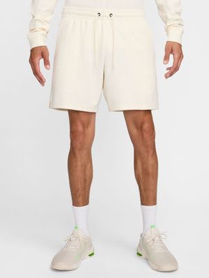 Mens Nike Primary UV Unlined Versatile Ivory Shorts