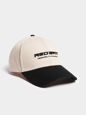 Redbat Unisex Structured Black/Beige Cap