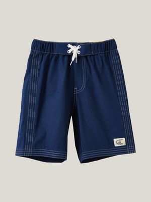 Cotton On Kids Boy Blue Bobby Stretch Board Shorts