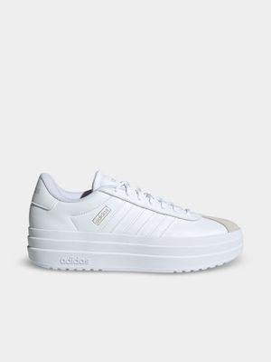 Woman's adidas VL Court Bold White/Crystal White Sneakers