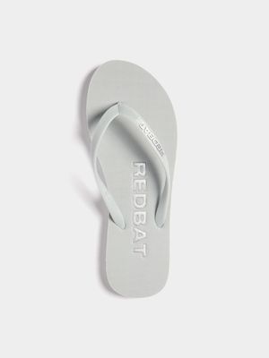 Redbat Athletics Women's Grey/Silver Flip Flop