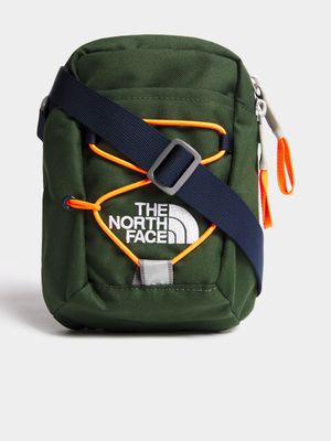 The North Face Unisex Green Crossbody Bag