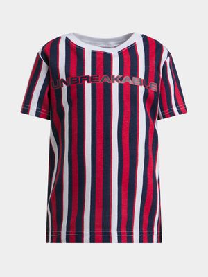 Jet Younger Boys Multicolour Stripe T-Shirt