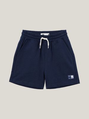 Cotton On Kids Boy Navy Henry Slouch Shorts