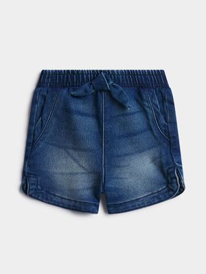 Jet Toddler Girl Indigo Denim Shorts