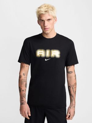 Nike Men's Air Graphic Black T-Shirt