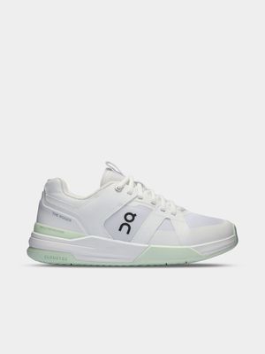 Women's On Running Roger Clubhouse Pro White/Lime Tennis Shoe