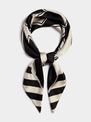 FF Bold Stripes Square Scarf