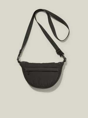 Cotton On Kids  Black Sarah Sling Crossbody Bag