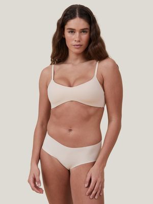 Women's Cotton On Beige The Invisible Boyleg Briefs