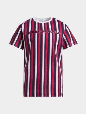 Jet Younger Boys Multicolour Stripe T-Shirt