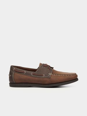 Men's Mazerata Brown Saffino 1 Slip On Shoes