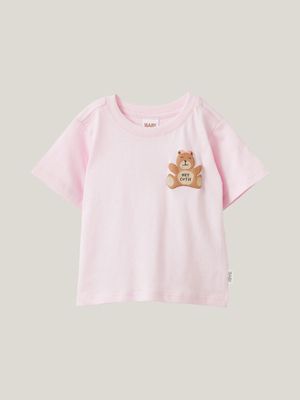 Cotton On Baby Pink Jamie Short Sleeve T-shirt