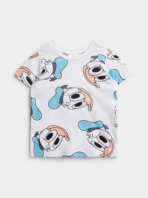 Jet Toddler Boys Off White Donald Duck T-Shirt