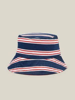 Cotton On Kids  Navy Kids Reversible Bucket Hat