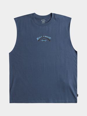 Men's Billabong Blue Arch Muscle Vest