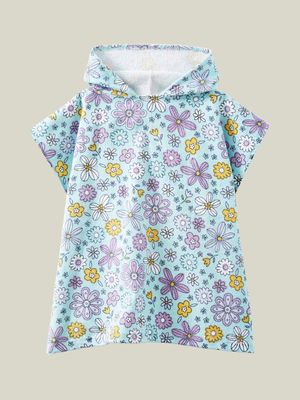 Cotton On Kids Blue Hooded Towel